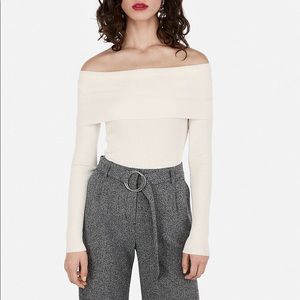 Express Off the Shoulder Sweater